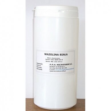 MICROFARM COSMETIC white vaseline, 500 g.