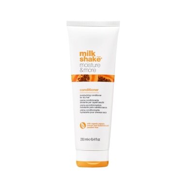 MILK SHAKE MOISTURE AND MORE CONDITIONER Moisturising conditioner for dry hair, 250 ml. MILK SHAKE MOISTURE AND MORE CONDITIONER Moisturising conditioner for dry hair, 250 ml.