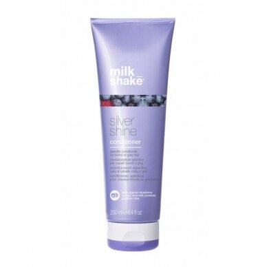 MILK SHAKE SILVER SHINE CONDITIONER conditioner for gray and lightened hair, 250 ml MILK SHAKE SILVER SHINE CONDITIONER conditioner for gray and lightened hair, 250 ml