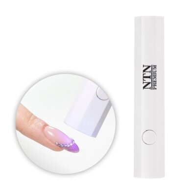 Mini LED/UV nagų lempa 8806, 3 W Mini LED/UV nagų lempa 8806, 3 W