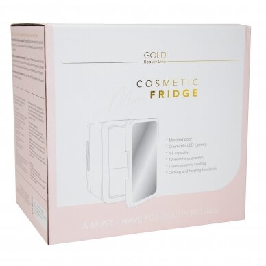 Mini fridge for cosmetics, 4 liters 2