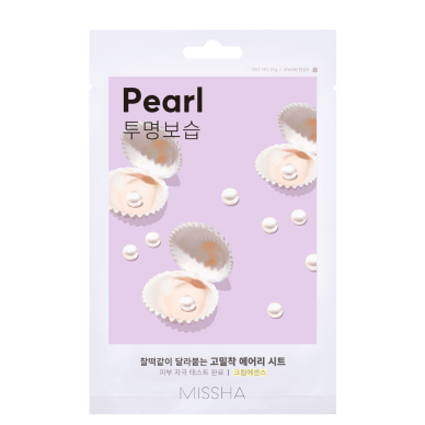 Тканевая маска MISSHA PEARL с экстрактом настоящего жемчуга, 1 шт. Тканевая маска MISSHA PEARL с экстрактом настоящего жемчуга, 1 шт.