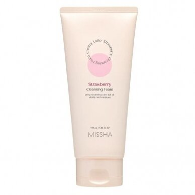 MISSHA creamy cleansing foam STRAWBERRY, 172 ml MISSHA creamy cleansing foam STRAWBERRY, 172 ml