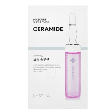 MISSHA CERAMIDE sheet mask with ceramides. 1 pc. MISSHA CERAMIDE sheet mask with ceramides. 1 pc.