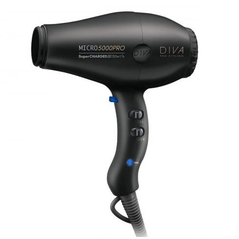 DIVA PRO STYLING profesionalus plaukų džiovintuvas MICRO 5000 PRO DIVA PRO STYLING profesionalus plaukų džiovintuvas MICRO 5000 PRO