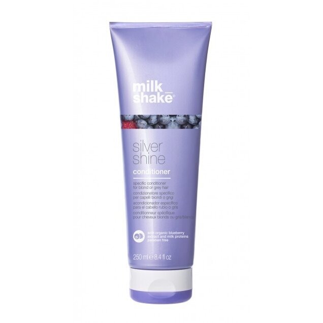 MILK SHAKE SILVER SHINE CONDITIONER conditioner for gray and lightened hair, 250 ml MILK SHAKE SILVER SHINE CONDITIONER conditioner for gray and lightened hair, 250 ml