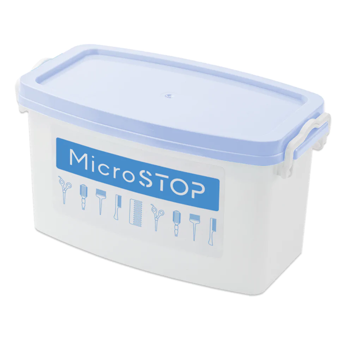 MICROSTOP Ванночка для замачивания приборов CO-5L, светло-голубая. MICROSTOP Ванночка для замачивания приборов CO-5L, светло-голубая.