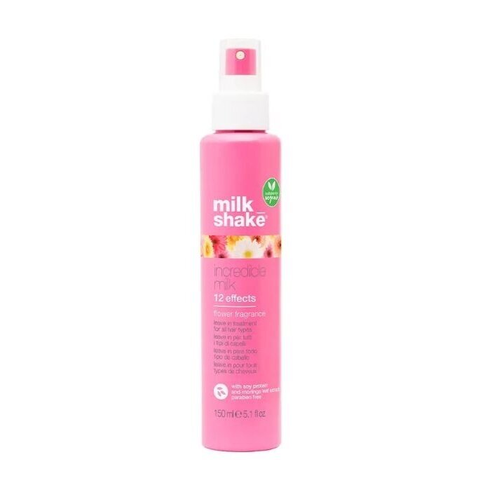 MILK SHAKE INCREDIBLE MILK 12 EFFECTS LEAVE IN TREATMENT интенсивная маска-спрей с питательными и защитными свойствами, 150 мл