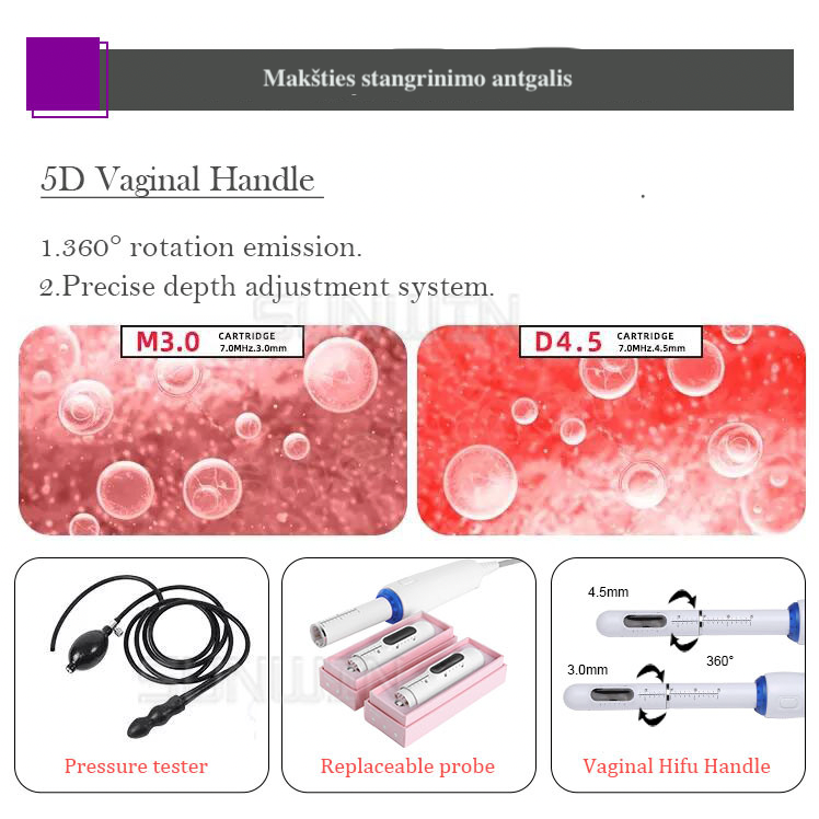 Microneedle radio frequency therapy + HIFU machine 4in1 3 Microneedle radio frequency therapy + HIFU machine 4in1 3