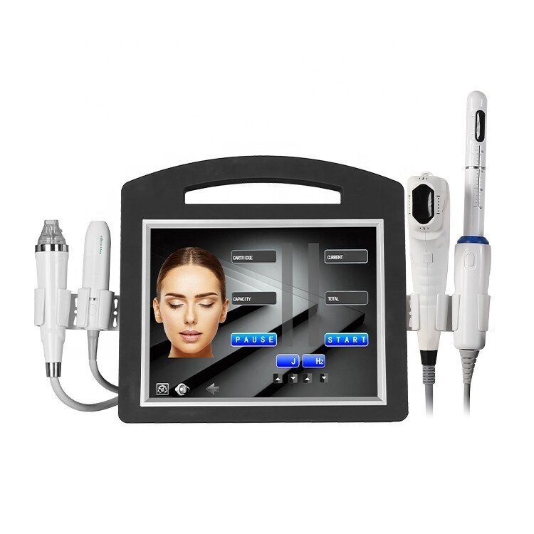 Microneedle radio frequency therapy + HIFU machine 4in1 1 Microneedle radio frequency therapy + HIFU machine 4in1 1