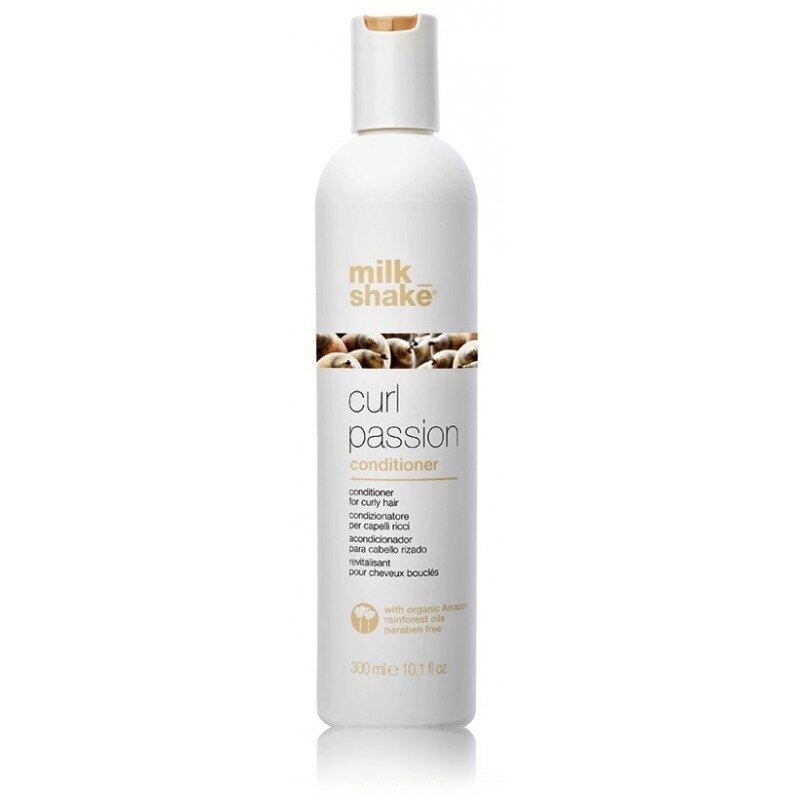 MILK SHAKE CURL PASSION conditioner for curly hair with organic amazon forest oil, 300 ml MILK SHAKE CURL PASSION conditioner for curly hair with organic amazon forest oil, 300 ml