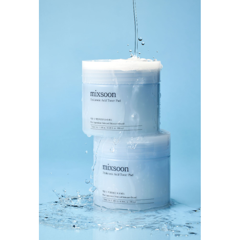 MIXSOON HYALURONIC ACID TONER PAD moisturizing facial pads with hyaluronic acid, 80 pcs 2 MIXSOON HYALURONIC ACID TONER PAD moisturizing facial pads with hyaluronic acid, 80 pcs 2