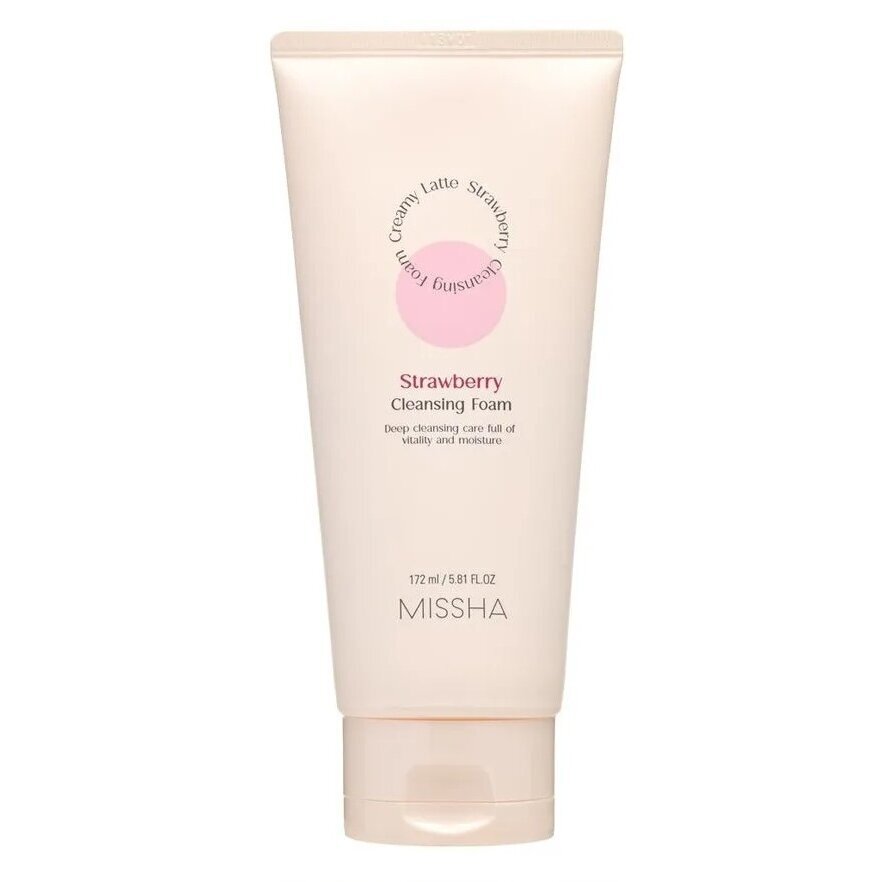 MISSHA creamy cleansing foam STRAWBERRY, 172 ml MISSHA creamy cleansing foam STRAWBERRY, 172 ml