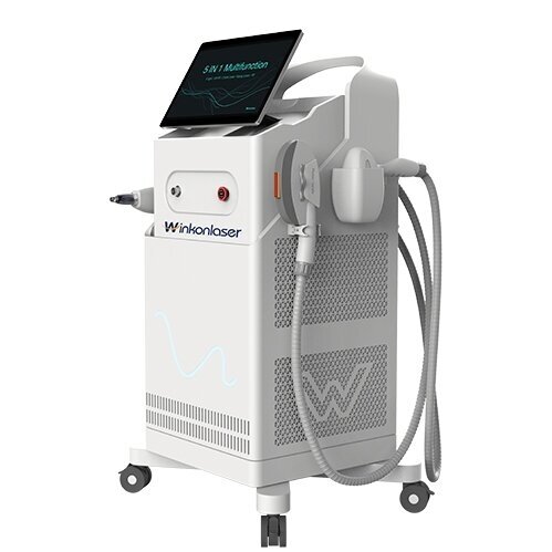 ML600 multifunctional hair removal laser 5in1 RF+Diode Laser+Nd Yag+Elight ( IPL ) 1 ML600 multifunctional hair removal laser 5in1 RF+Diode Laser+Nd Yag+Elight ( IPL ) 1