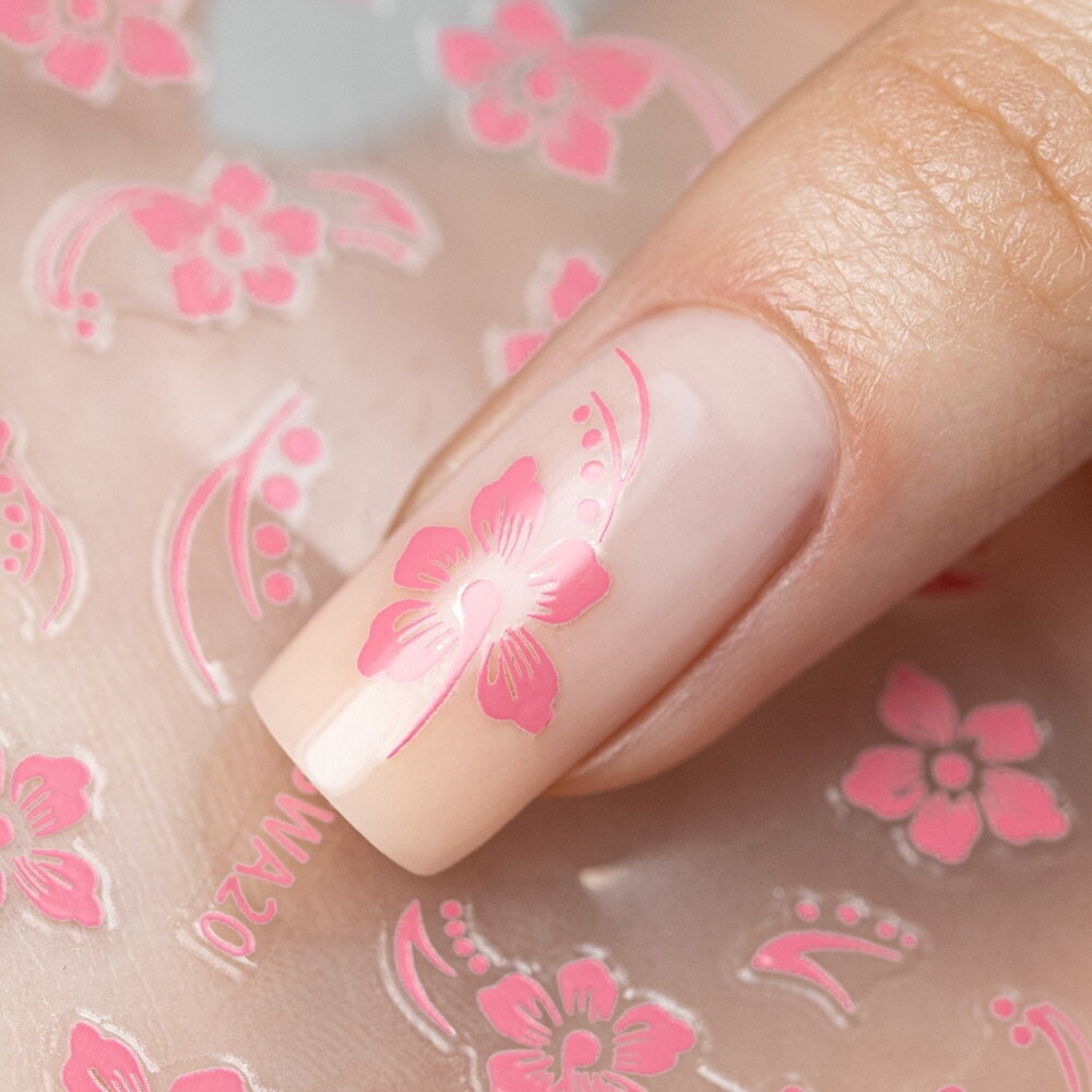 MOLLY NAILS lipdukai nagų dailei FLOWER SWA20 3