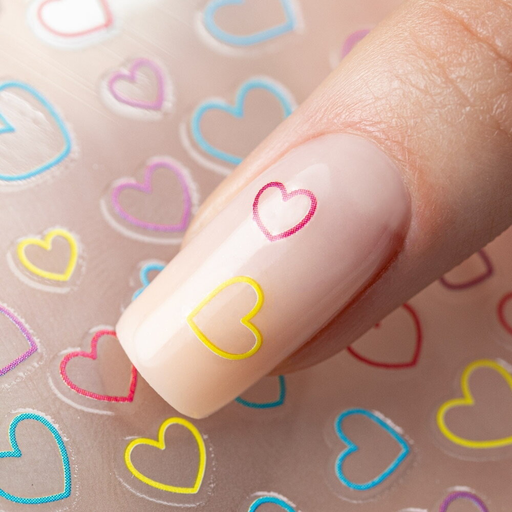 MOLLY NAILS lipdukai nagų dailei HEART WW1042 1