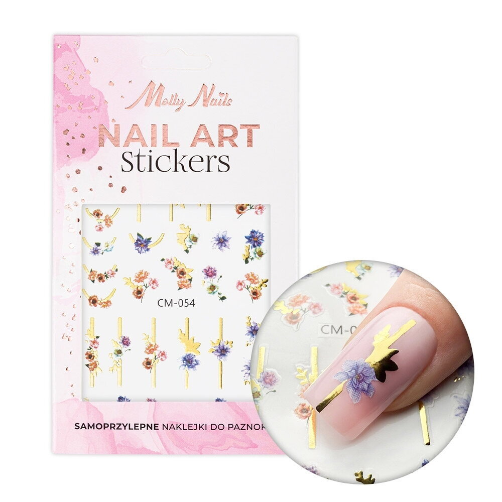MOLLY NAILS lipdukai nagų dailei FLOWER CM-054