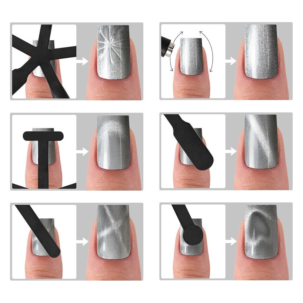 MOLLY NAILS CAT EYE RED ilgalaikis hibridinis nagų lakas, 8g NR. 236 3