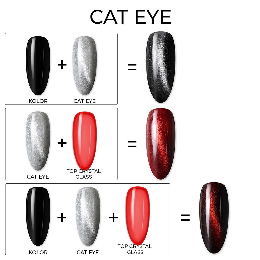 MOLLY NAILS CAT EYE METALLIC ilgalaikis hibridinis nagų lakas, 8g NR. 213 4