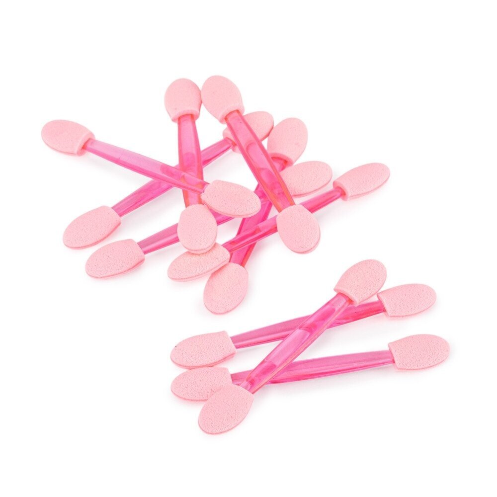 MOLLY NAILS dvipusis aplikatorius PINK, 10 vnt 2