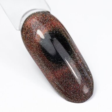 MOLLYLAC CAT EYE FLASHING Стойкий гибридный лак для ногтей, 10 г № 155