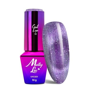 MOLLYLAC CAT EYE FOXY EYES Стойкий гибридный лак для ногтей, 10 г № 552 MOLLYLAC CAT EYE FOXY EYES Стойкий гибридный лак для ногтей, 10 г № 552