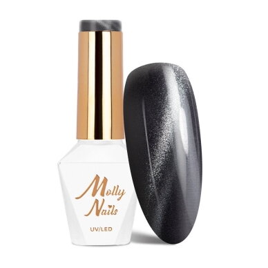 MOLLY NAILS CAT EYE METALLIC ilgalaikis hibridinis nagų lakas, 8g NR. 217 MOLLY NAILS CAT EYE METALLIC ilgalaikis hibridinis nagų lakas, 8g NR. 217
