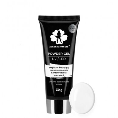 MOLLYLAC WHITE poligelis NO.2, 30 ml. HOME FREE