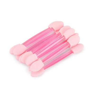 MOLLY NAILS dvipusis aplikatorius PINK, 10 vnt 3