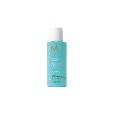 MOROCCAN OIL VOLUME EXTRA apimtį didinantis šampūnas su keratinu, 70 ml MOROCCAN OIL VOLUME EXTRA apimtį didinantis šampūnas su keratinu, 70 ml