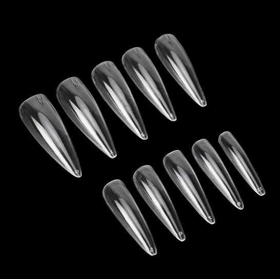 NTN PREMIUM Формы для наращивания ногтей STILETTO, 100 шт. 2