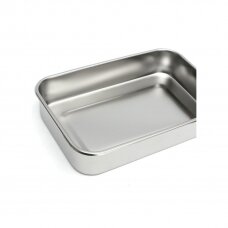 Stainless steel container for storing and sterilizing tools