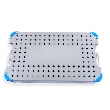 Aliuminis indas įrankiams sterilizuoti 380 x 210 x 70mm Aliuminis indas įrankiams sterilizuoti 380 x 210 x 70mm