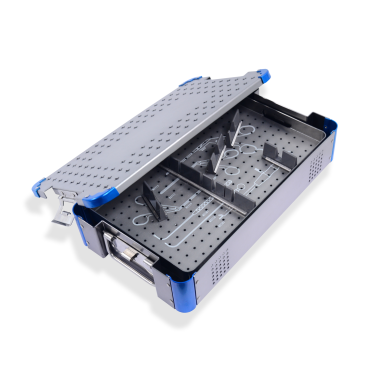 Aliuminis indas įrankiams sterilizuoti 380 x 210 x 70mm Aliuminis indas įrankiams sterilizuoti 380 x 210 x 70mm
