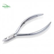 NGHIA EXPORT professional manicure tweezers for cutting cuticles C-08 JAW 12