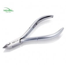 NGHIA EXPORT professional manicure tweezers for cuticles N-04 FULL JAW
