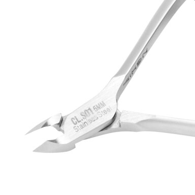 NGHIA EXPORT professional manicure tweezers for cutting cuticles CL-S01 12.5mm NGHIA EXPORT professional manicure tweezers for cutting cuticles CL-S01 12.5mm