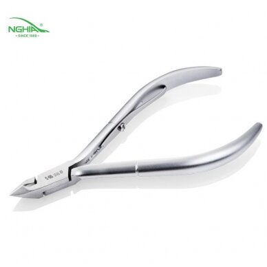 NGHIA EXPORT professional manicure tweezers for cutting cuticles C-05 JAW 16 NGHIA EXPORT professional manicure tweezers for cutting cuticles C-05 JAW 16