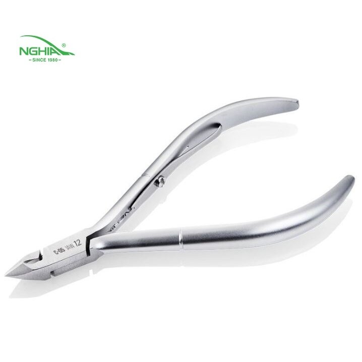 NGHIA EXPORT профессиональныей маникюрные кусачики для обрезания кутикулы C-05 JAW 12