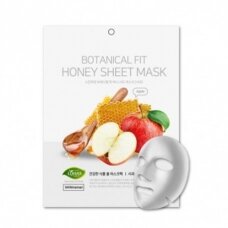 NOHJ Ботаническая тканевая маска для лица с яблоками и медом, 23г