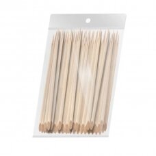 OCHO NAILS wooden orange sticks-sticks for pushing back cuticles during manicure, 100 pcs.