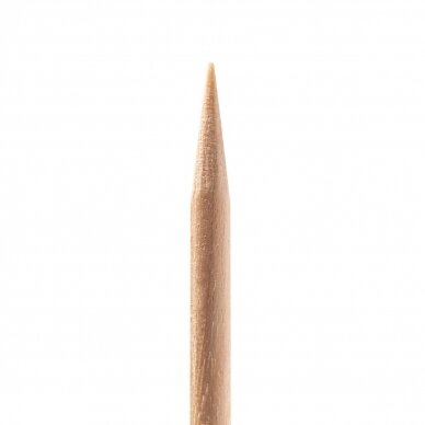 OCHO NAILS wooden sticks made of orange wood - sticks for pushing back cuticles during manicure, 11.5 cm, 100 pcs. 3