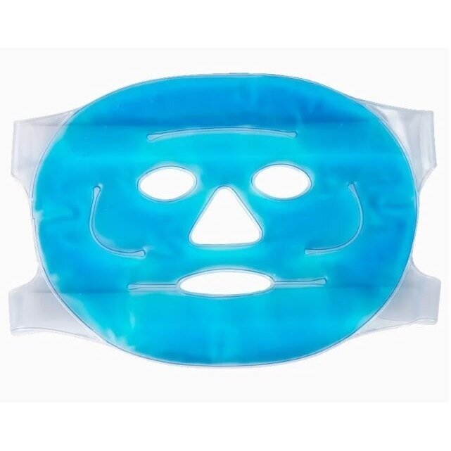 Skin-cooling gel compress-face mask Skin-cooling gel compress-face mask