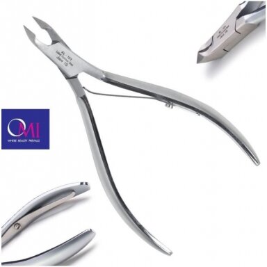 OMI PRO-LINE PROFESSIONAL cuticle nippers for acril nails AL-101 JAW16 cm / 6mm LAP JOINT OMI PRO-LINE PROFESSIONAL cuticle nippers for acril nails AL-101 JAW16 cm / 6mm LAP JOINT
