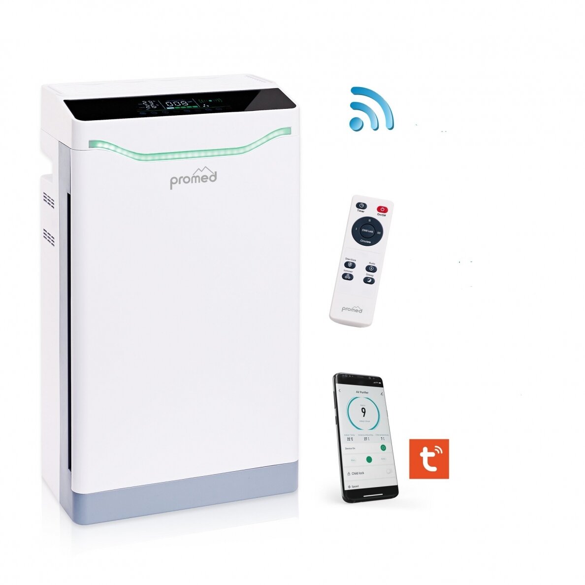Air purifier Promed AC-4000 with HEPA filter 1