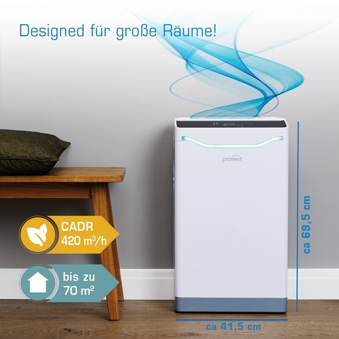Air purifier Promed AC-4000 with HEPA filter 4 Air purifier Promed AC-4000 with HEPA filter 4