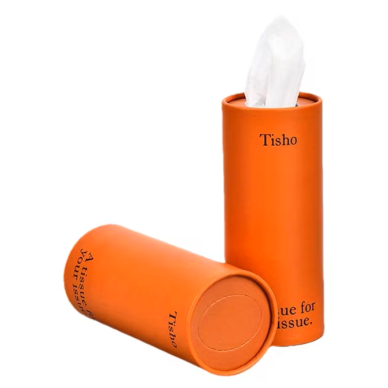 ORANGE MOOD Дорожный держатель для салфеток с салфетками TISHO