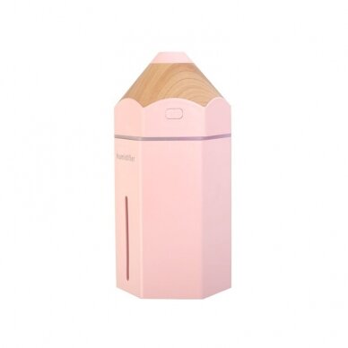 Увлажнитель-ароматизатор КАРАНДАШ 240 мл, розовый