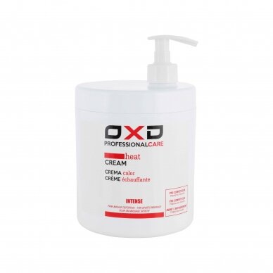 OXD PROFESSIONAL professional warming sports massage cream HEAT INTENSE, 1000 ml OXD PROFESSIONAL professional warming sports massage cream HEAT INTENSE, 1000 ml
