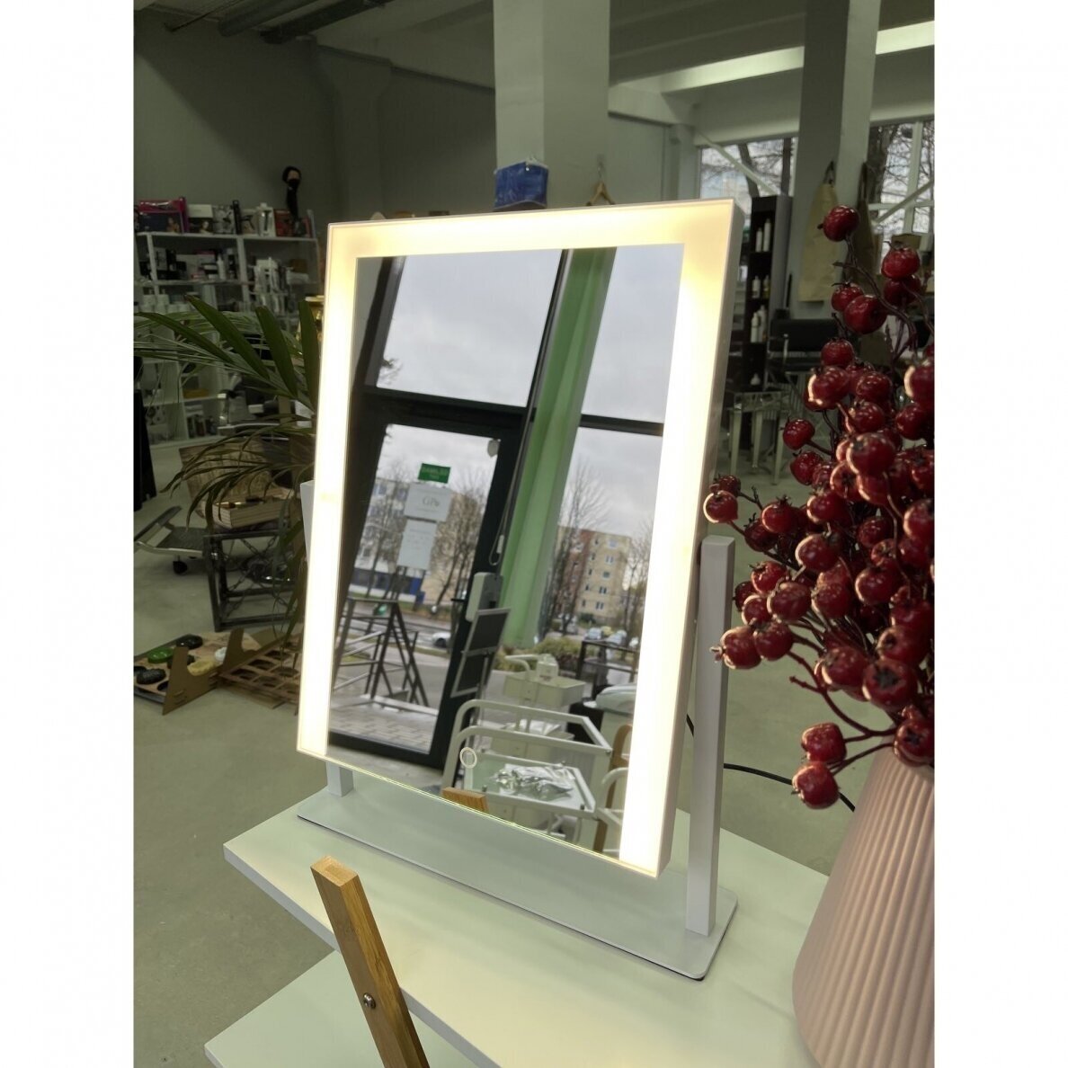 Free standing make-up mirror LED NEW YORK 1012-LED 4 Free standing make-up mirror LED NEW YORK 1012-LED 4